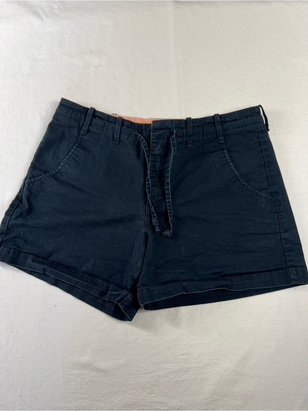 Lee Women's Navy Casual Drawstring Shorts